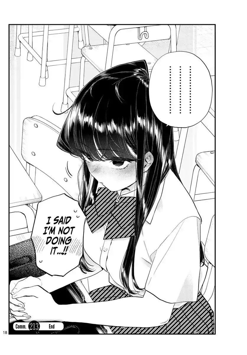 Komi-san wa Komyushou Desu Chapter 213 6